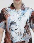 Walrus Abstract Print Studio Shirt