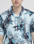 Walrus Kemeja Studio Leaf Flower Print