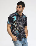 Walrus Shirt Studio Leaf Motif