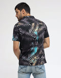 Walrus Shirt Studio Leaf Motif