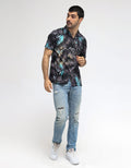 Walrus Shirt Studio Leaf Motif