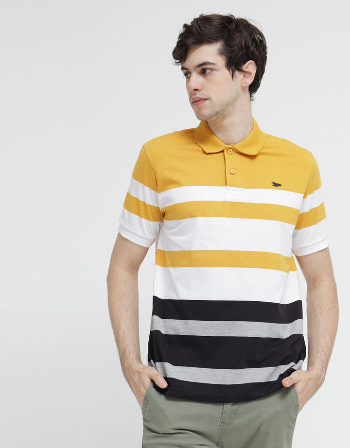 Walrus Kaos Polo Detail Stripes