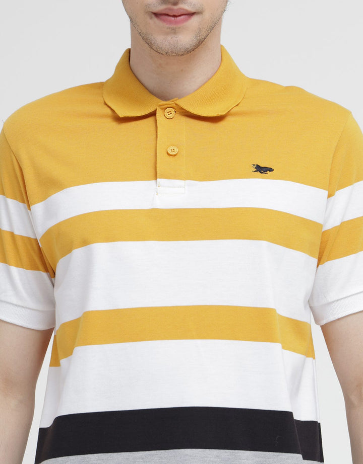 Walrus Kaos Polo Detail Stripes