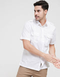 Ricardo Shirt Kemeja Polos Lengan Pendek