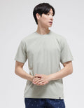 Details Short Sleeve T-Shirt R Neck Solid Ottoman Gramasi