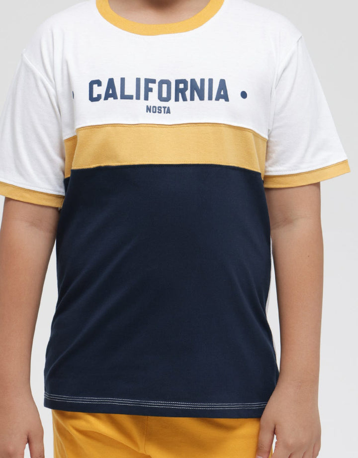 Aero California Print Boys T-Shirt