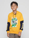 Aero Dino Happy Sweater Hoody Anak Laki-Laki