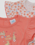 Pipiniko Multipack Romper Bunny Best Friend