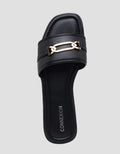 Connexion Gold Buckle Slipper Women's Sandals