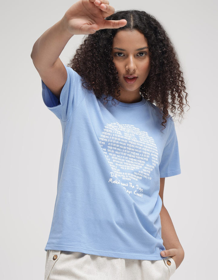 Nevada Regu Smile Check Kaos Wanita