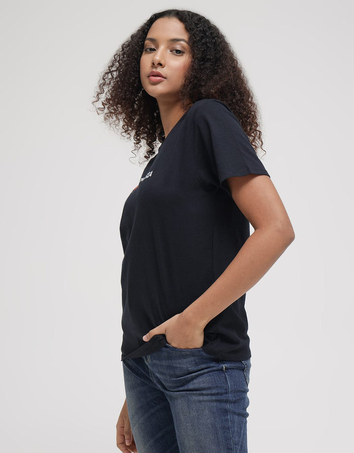 Nevada I Love Indonesia Kaos Wanita