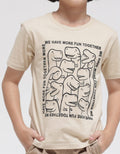 Little M Short Sleeve T-Shirt Print Fun Together