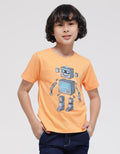Little M Short Sleeve T-Shirt Robot