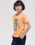 Little M Short Sleeve T-Shirt Robot
