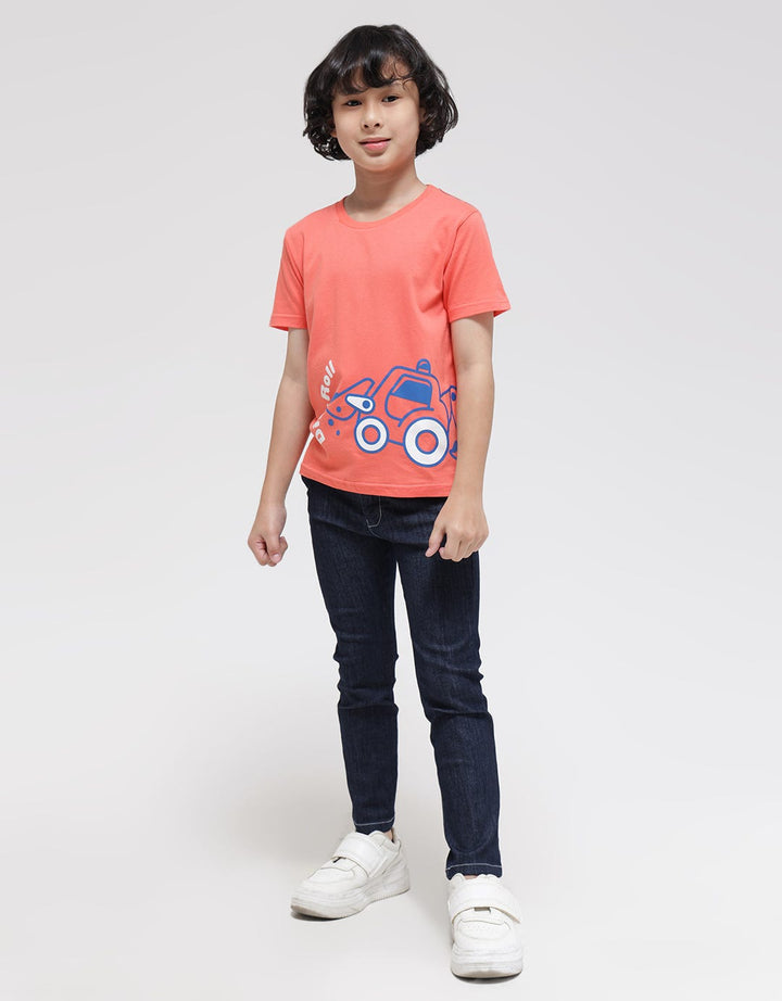 Little M Dig Roll Kaos Anak Laki-laki