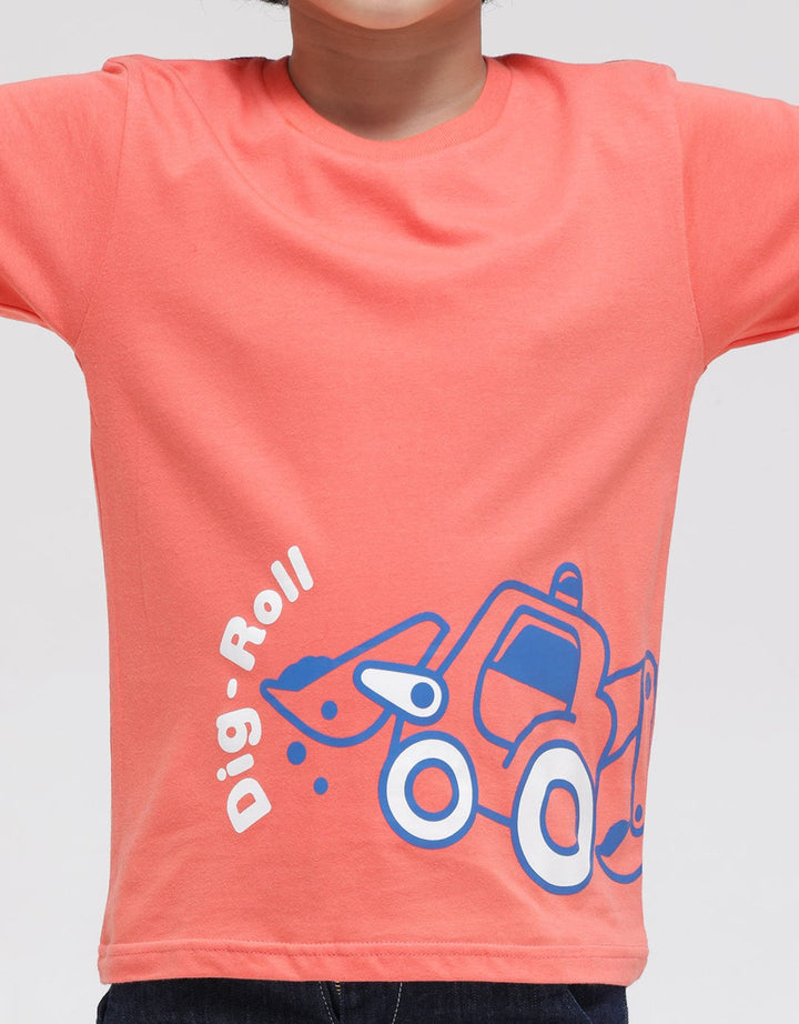 Little M Dig Roll Kaos Anak Laki-laki