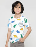 Little M Short Sleeve T-Shirt Print Dino