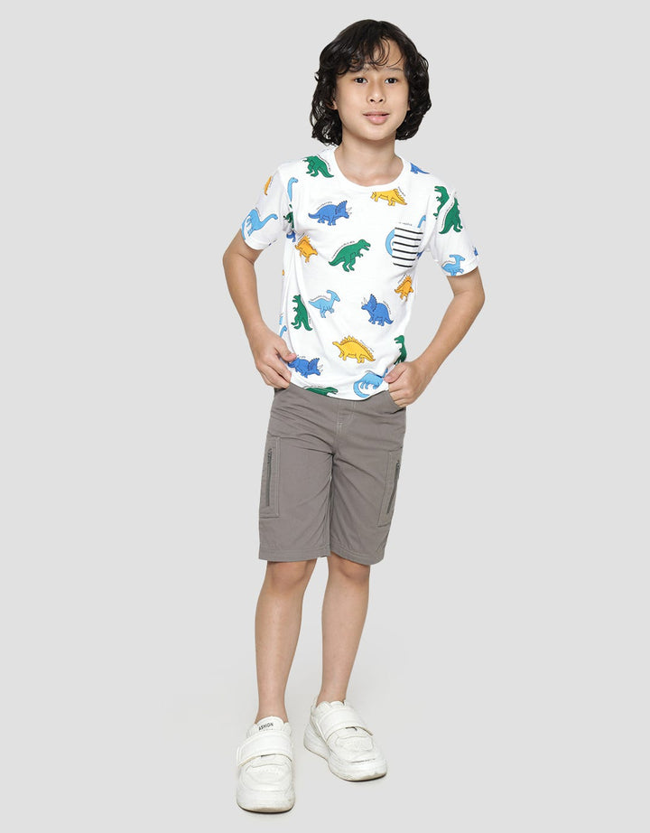Little M Short Sleeve T-Shirt Print Dino