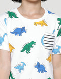 Little M Short Sleeve T-Shirt Print Dino