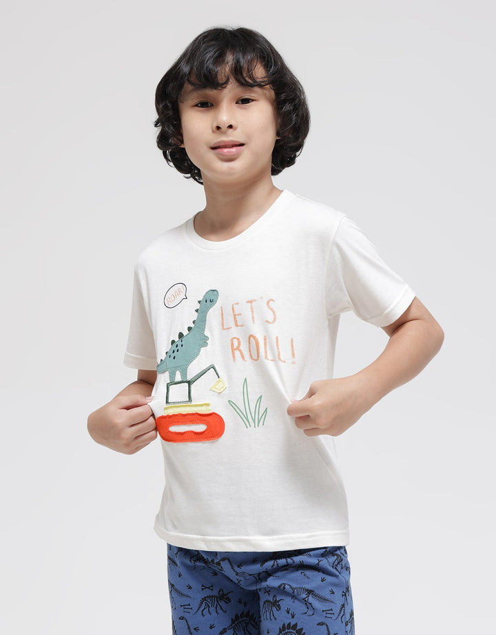 Little M Roll Patroll Kaos Anak Laki-laki
