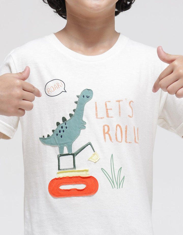 Little M Roll Patroll Kaos Anak Laki-laki