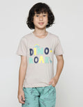 Little M Dino Roar Kaos Anak Laki-laki