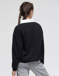 Nevada Sweatshirt Woven Collar