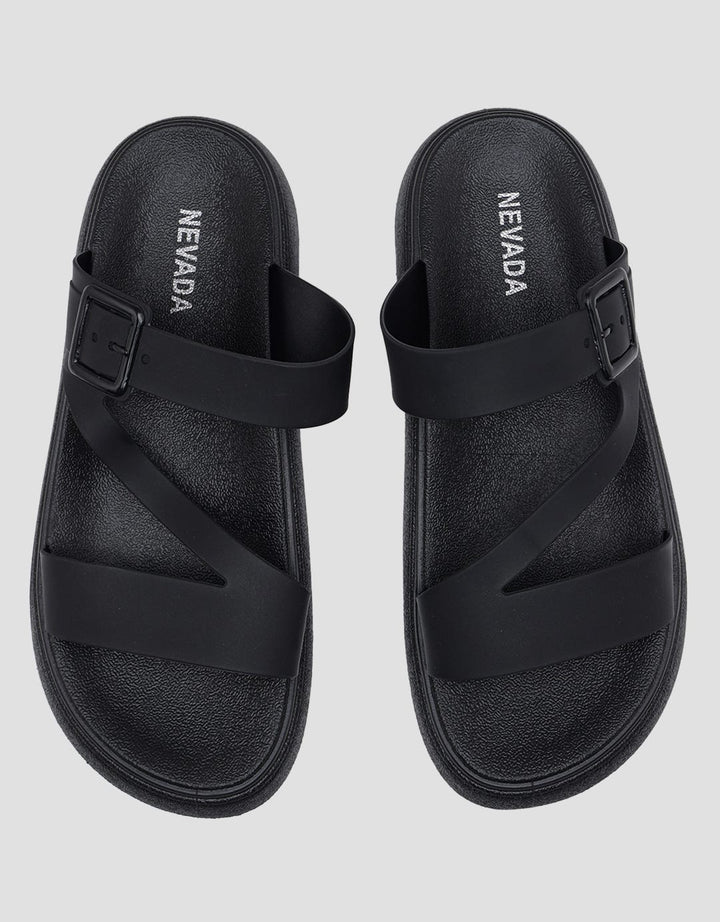 Nevada Slipper Multi Strap Sandal Wanita