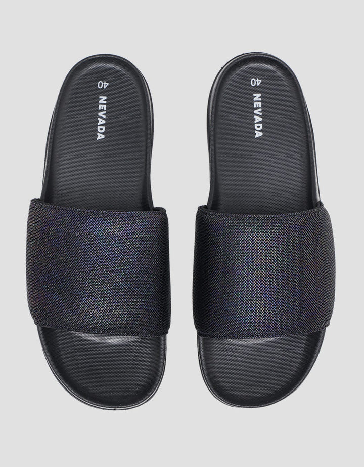 Nevada Textured Ban Sandal Slipper Women