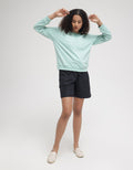 Disney Mickey Embro Sweater Wanita