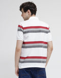 Walrus Three Stripe Look Polo Shirt
