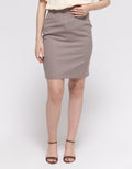 Connexion Midi Skirt Woven Basic 02
