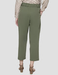 Annisa Long Pants Twill Fake Belt On Waist