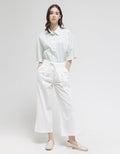 Connexion Linen Crossfire Celana Panjang Wanita
