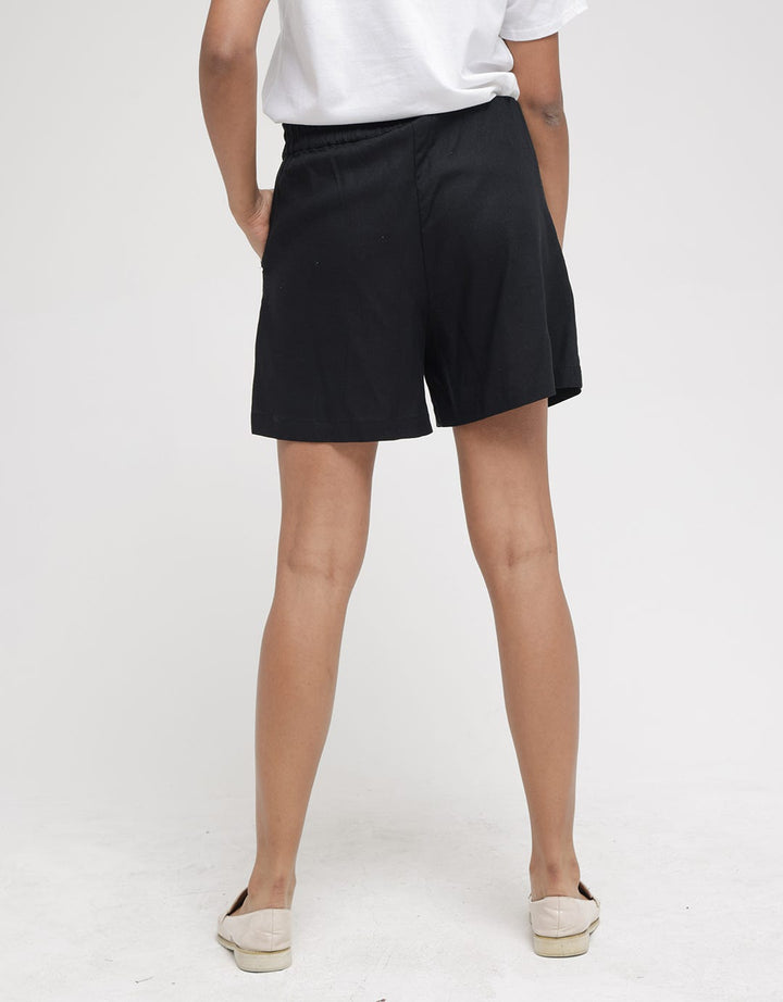 Connexion Short Pants Linen With Side Pockets