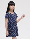 Little M Short Sleeve Midi Dress Daily Hati Double
