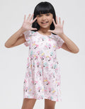 Little M Super Bunny Midi Dress Anak Perempuan