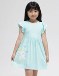 Little M Bordir Bunny Midi Dress Anak Perempuan