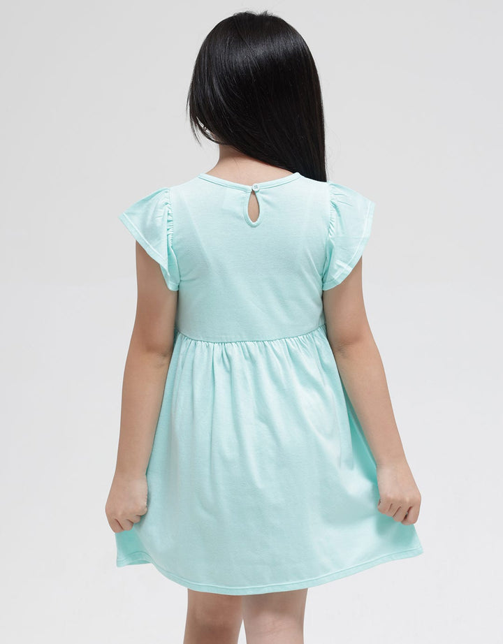 Little M Bordir Bunny Midi Dress Anak Perempuan