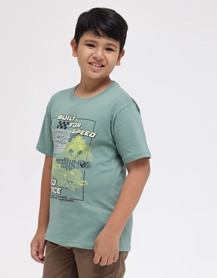 Aero Short Sleeve T-Shirt Print Speed Race