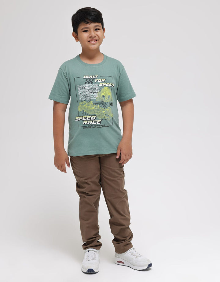 Aero Short Sleeve T-Shirt Print Speed Race