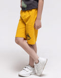 Little M Short Pants Knit Dino Skeleton