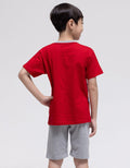 Little M Top-Bottom Set T-Shirt Dino Snorkeling