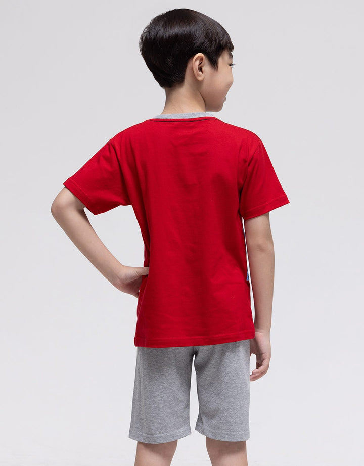 Little M Top-Bottom Set T-Shirt Dino Snorkeling
