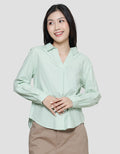 Connexion Skipper Collar Kemeja Wanita