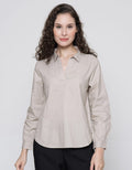 Connexion Skipper Collar Kemeja Wanita