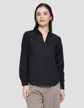 Connexion Skipper Collar Kemeja Wanita