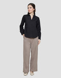 Connexion Skipper Collar Kemeja Wanita