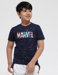 Marvel Short Sleeve T-Shirt Print Avenger Emboss Char