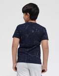Marvel Short Sleeve T-Shirt Print Avenger Emboss Char